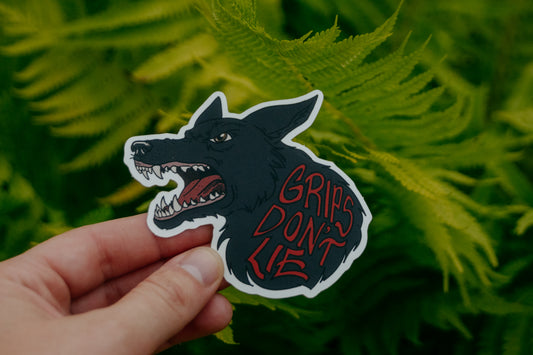 Grips Don't Lie Sticker