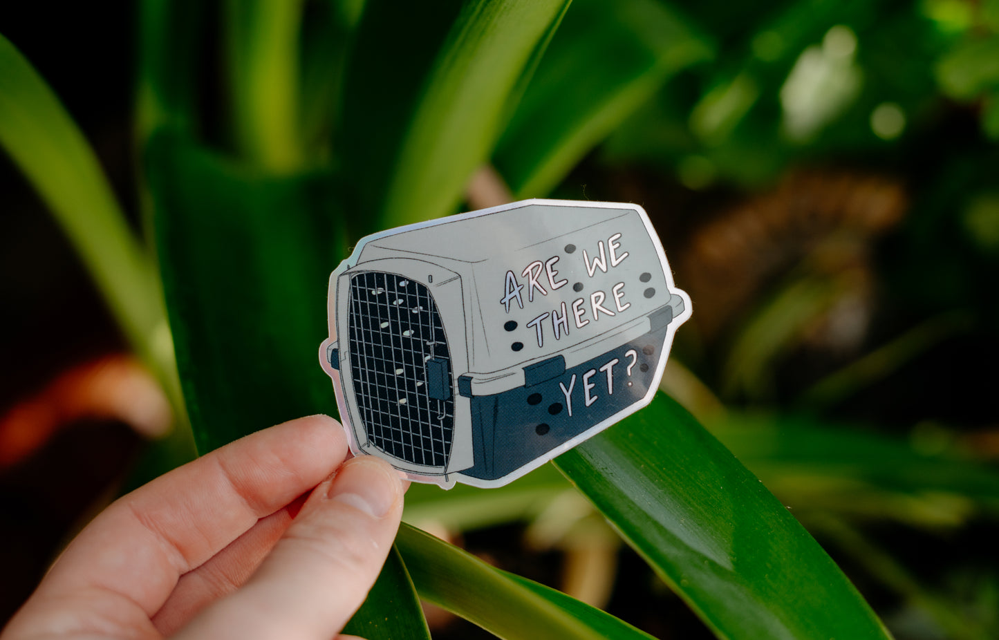 Are We There Yet Sticker