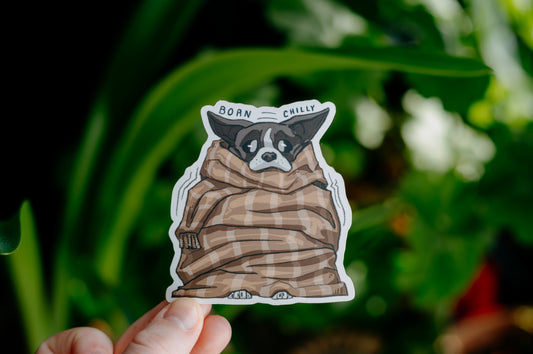 Born Chilly Sticker