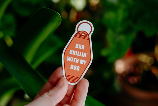BRB Sticker