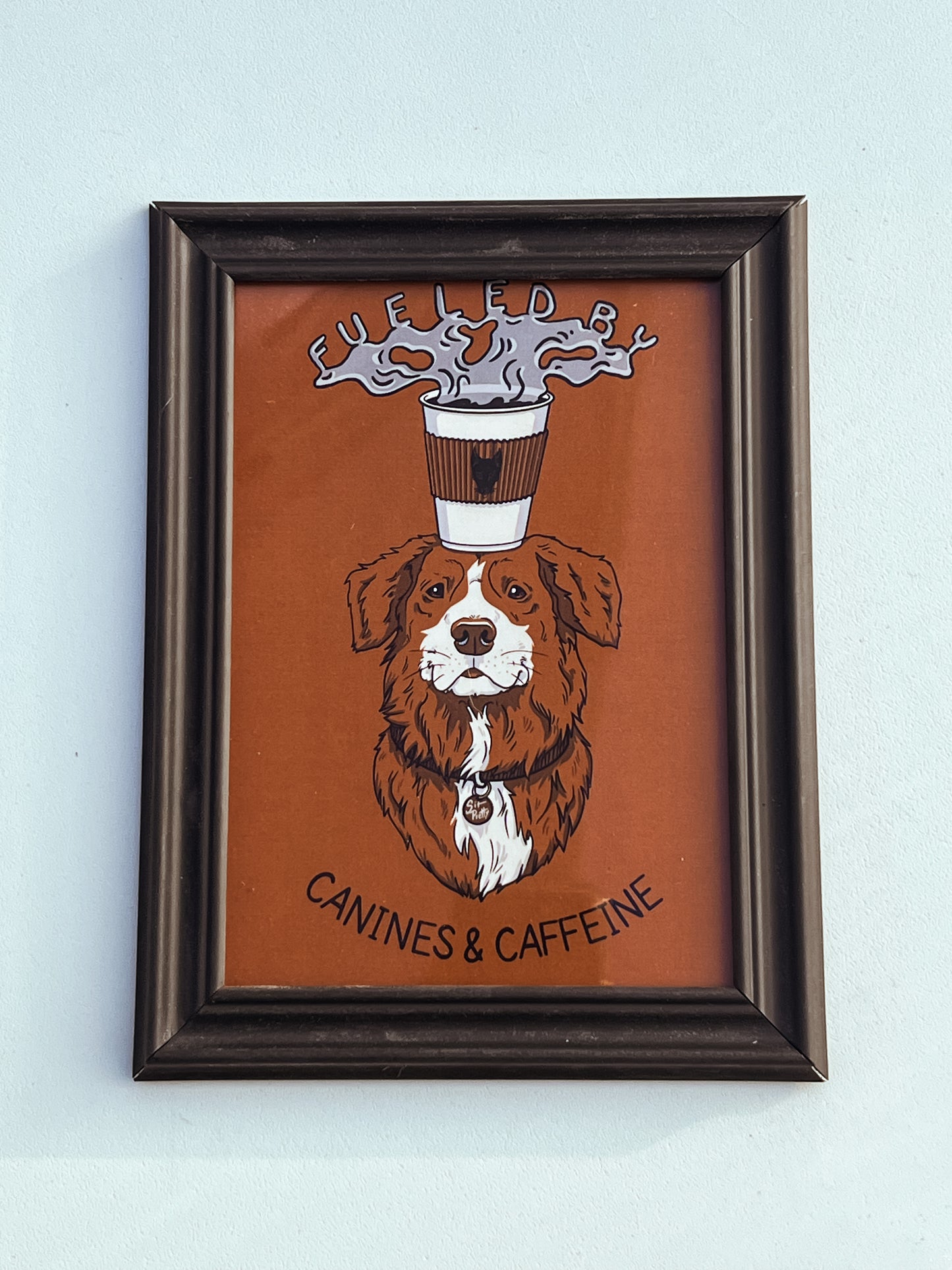 Canines & Caffeine Print