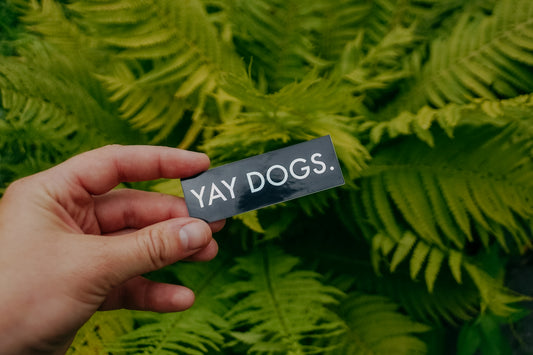 Yay Dogs. Sticker