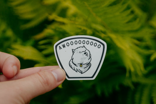 Awooo Sticker